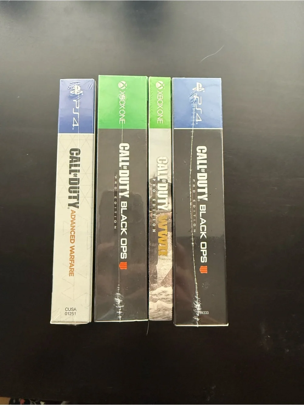 ‼️RARE COLLECTIBLE SET OF 4 COD 2 PS4 2 XBOX UNOPENED ‼️